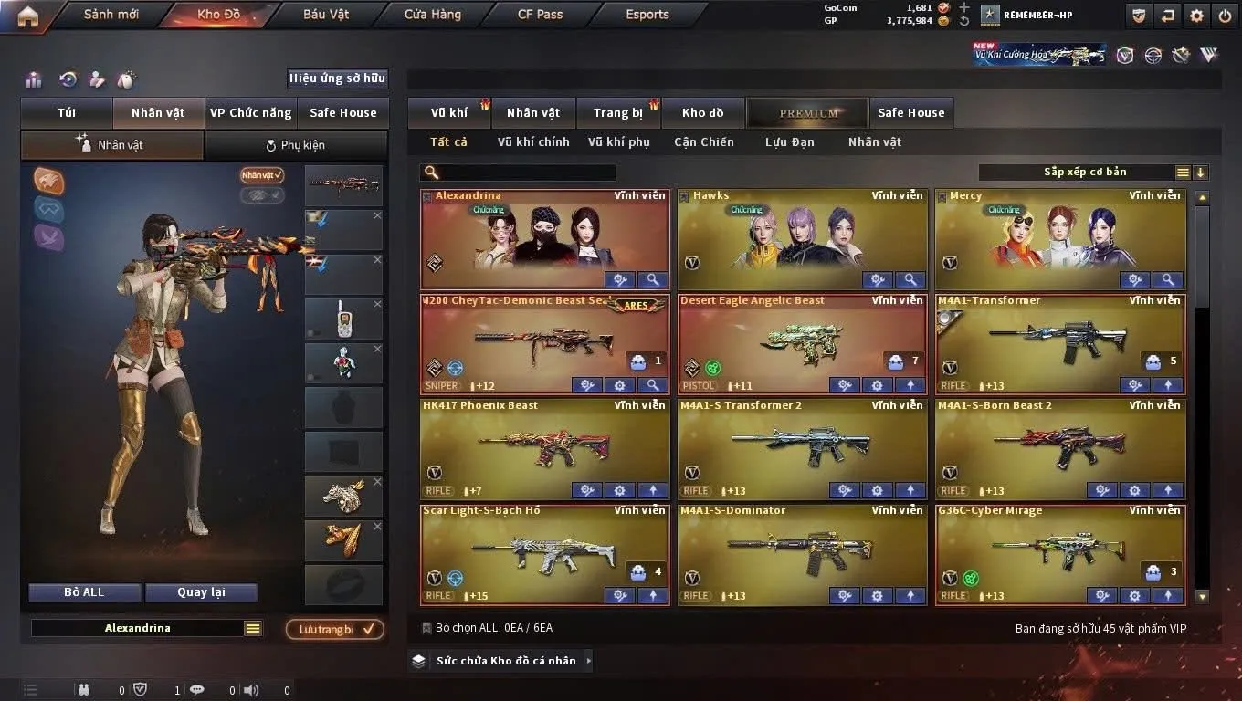 Shop Acc CF Giá Rẻ Uy Tín – Mua Acc CF Nhanh, Nhiều Lựa Chọn