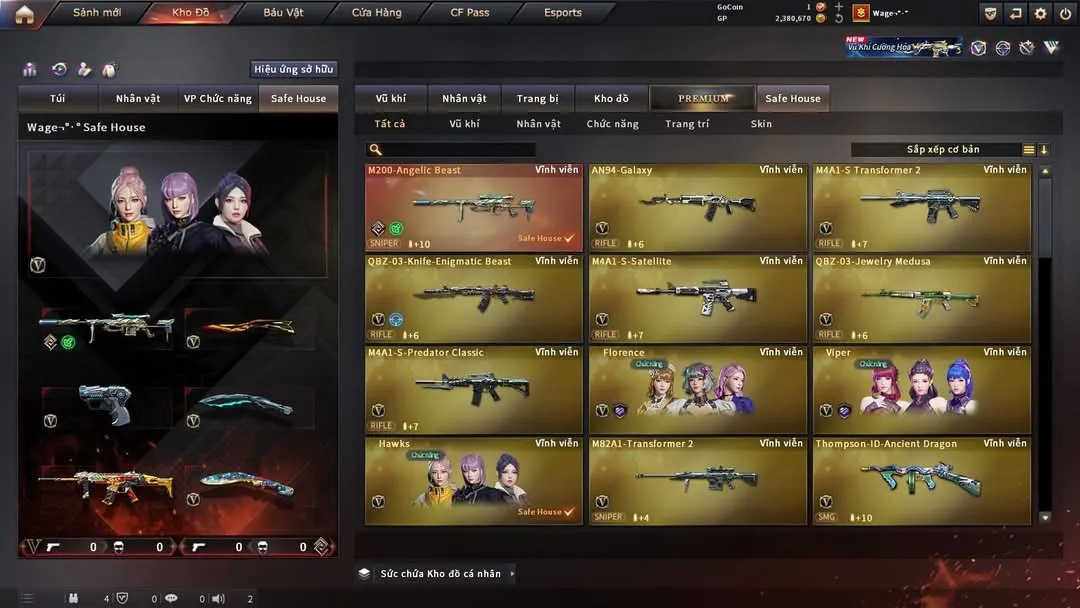 Shop Acc CF Giá Rẻ Uy Tín – Mua Acc CF Nhanh, Dễ Chọn