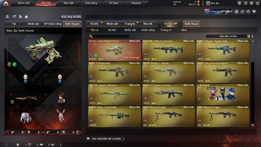 Shop Acc CF Giá Rẻ 50K–100K – Mua Acc CF Nhanh, Dễ Chọn