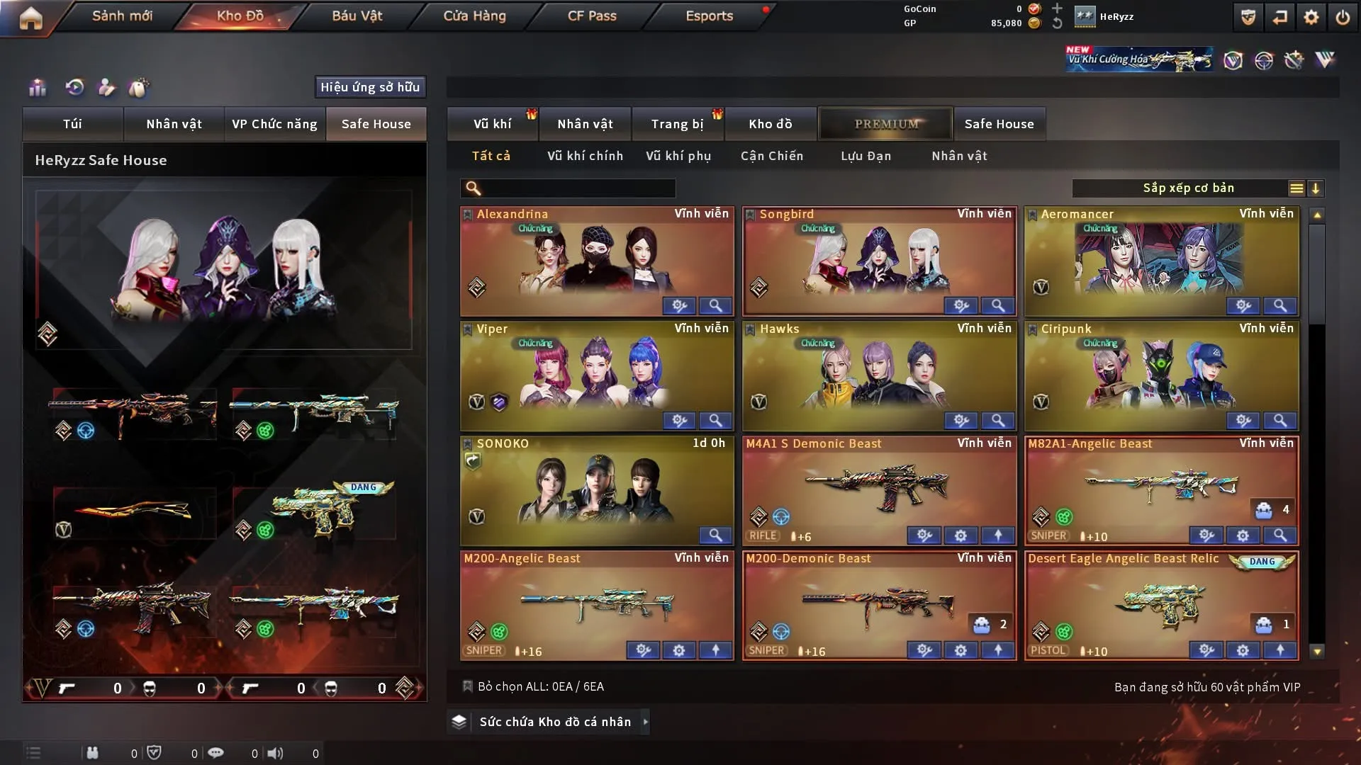 Mua Bán Acc CF (Đột Kích) VIP Giá Rẻ, Uy Tín Số 1