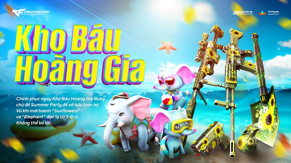 RA MẮT KHO BÁU HOÀNG GIA RUBY MỚI THÊM SẮC HÈ CÙNG BÁU VẬT SUNFLOWERS & ELEPHANT