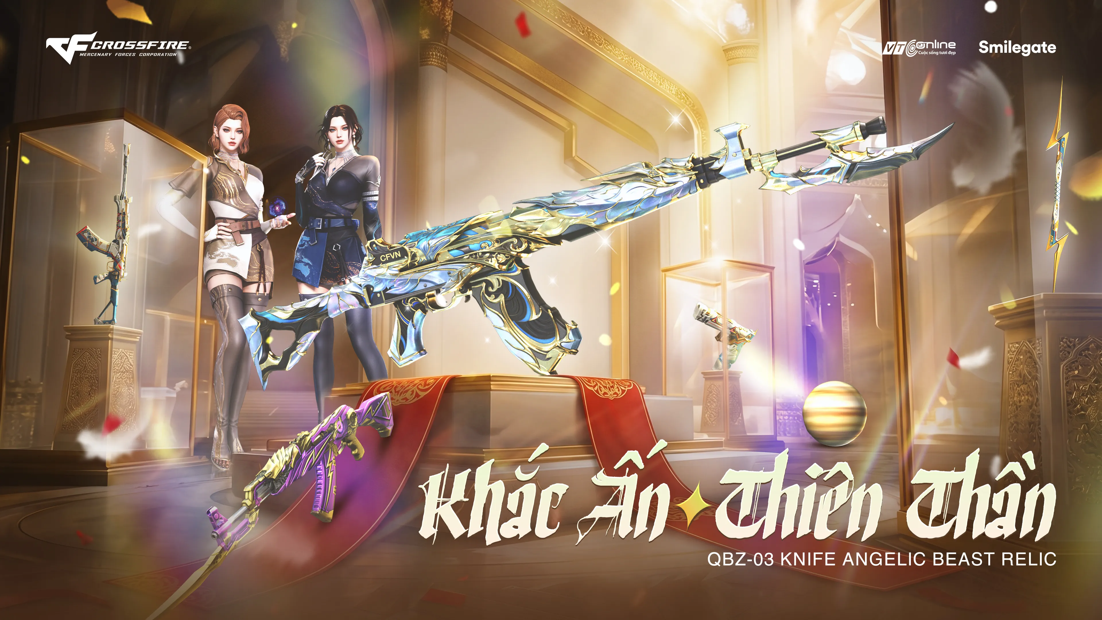 Sự Kiện Khắc Ấn Thiên Thần: Review QBZ-03 Angelic Beast Relic & Cách Mua Acc CF Sở Hữu Nhanh Nhất
