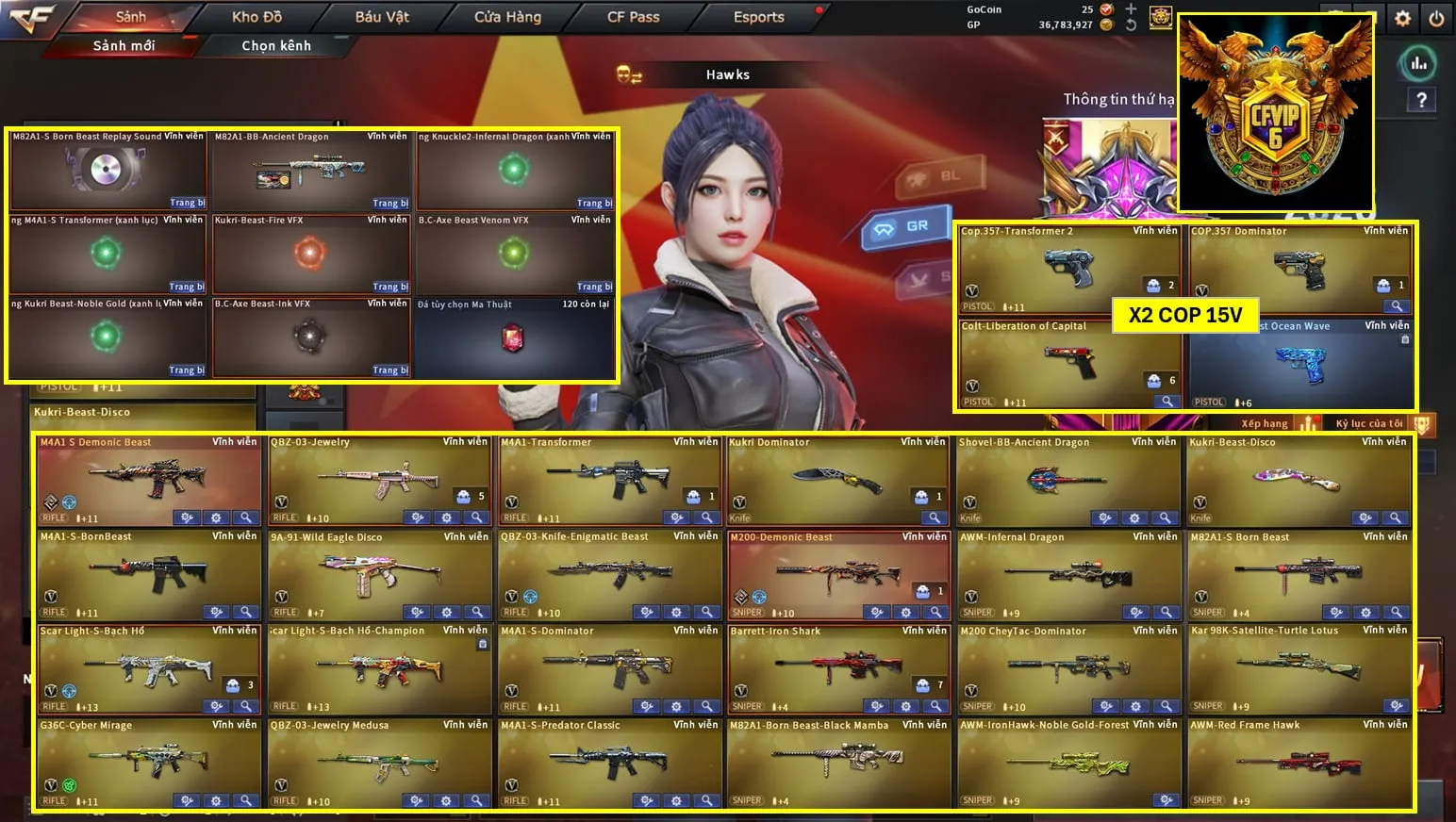 Shop Acc CF Giá Rẻ Uy Tín – Mua Nick CF Nhận Ngay Không Cần Chờ
