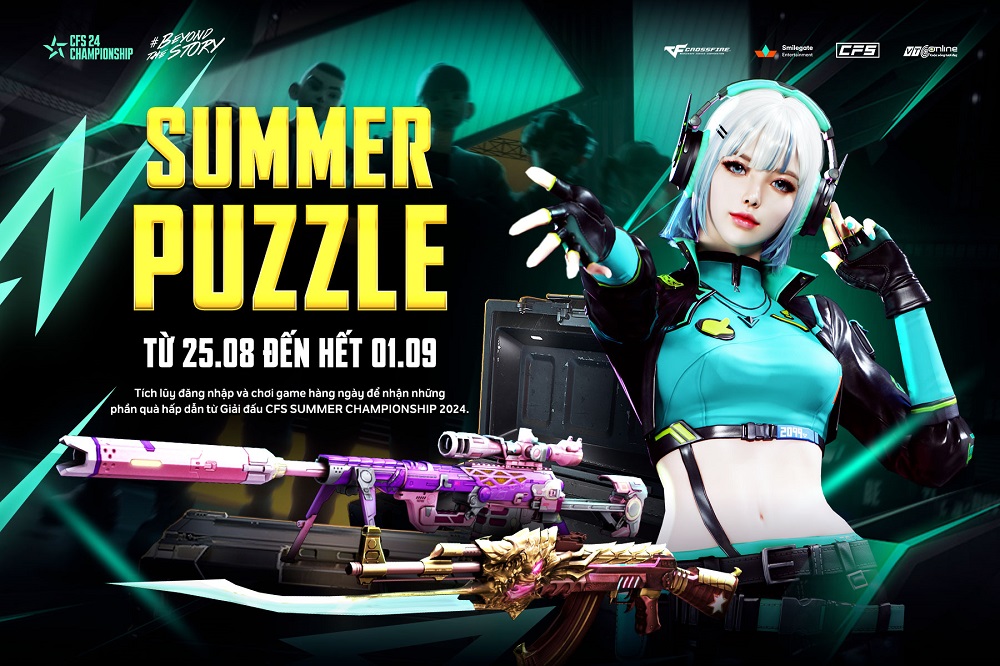 TIẾP NHIỆT GIẢI ĐẤU CÙNG “SUMMER PUZZLE’’  NHẬN BÁU VẬT VÀ QCMM CỰC HOT MIỄN PHÍ